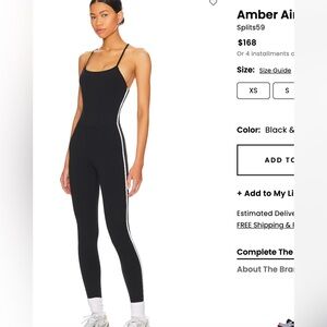 SPLITS56 Jumpsuit. Size S. Only worn once